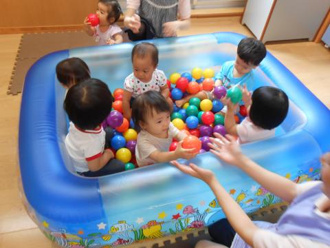 ボールプール 蓮美幼児学園芦屋山手ナーサリーブログ